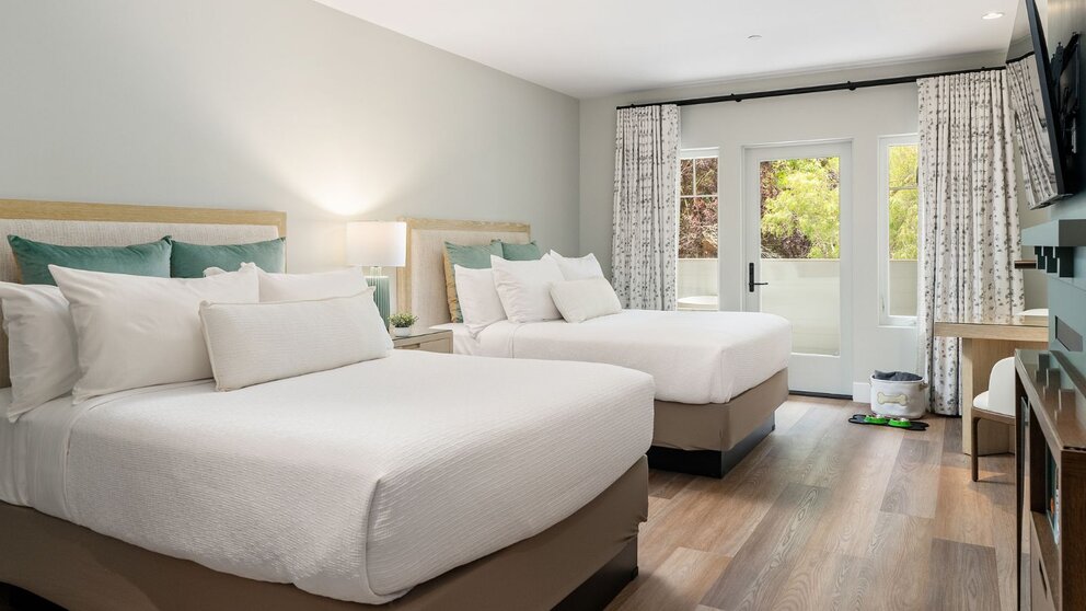 Dog Friendly Room with Two Queen Beds