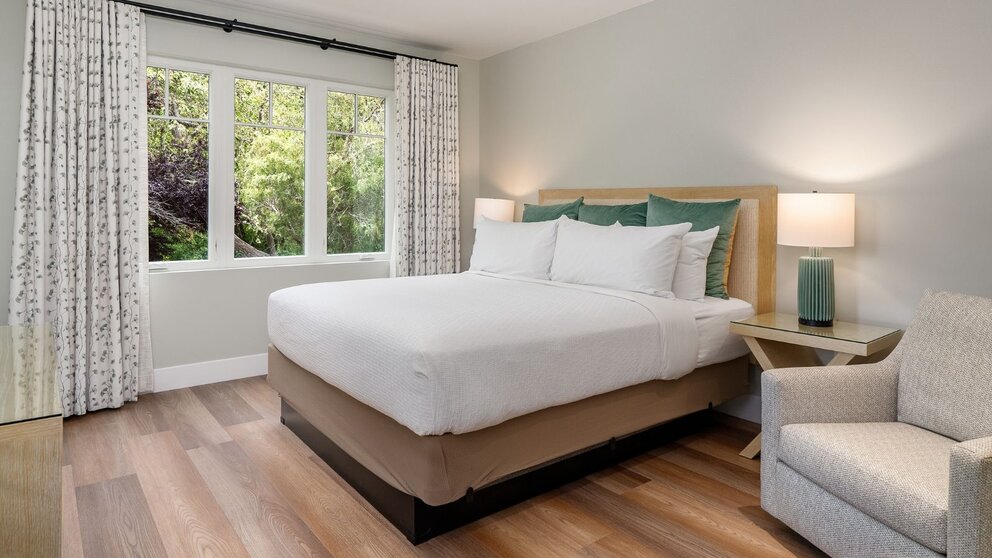 King Room with Laminate Flooring for Pets