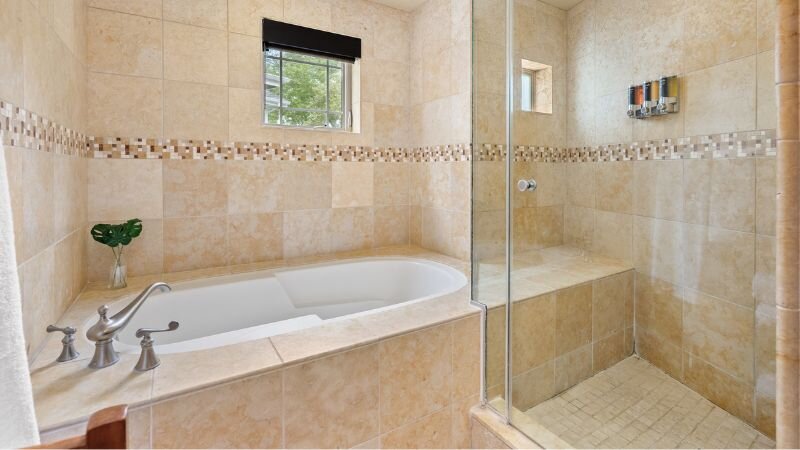 Sunken Tub in Guest Room