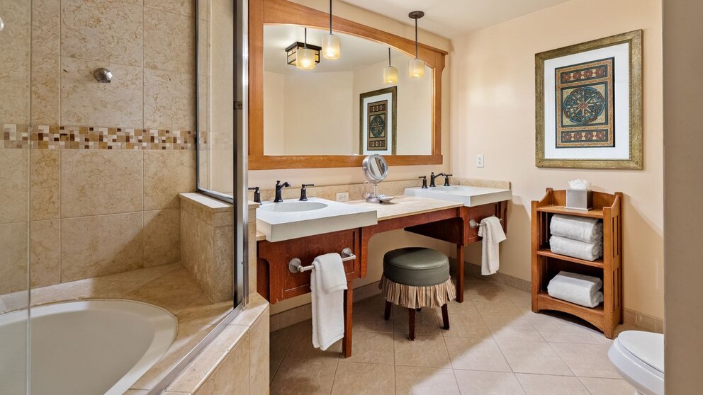Standard Room Bathroom with Tub/Shower Combo